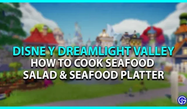 Disney Dreamlight Valley: como fazer salada de frutos do mar e prato de frutos do mar