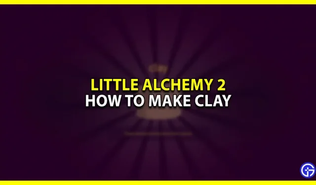 Argila no Little Alchemy 2: como fazer e usar