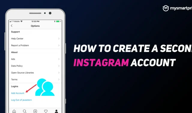 Instagram: How to create a second Instagram account and switch between multiple accounts