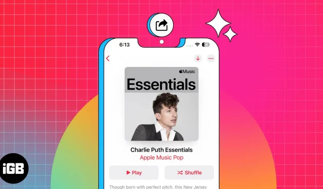 Een Apple Music-afspeellijst maken en delen met vrienden (2023)