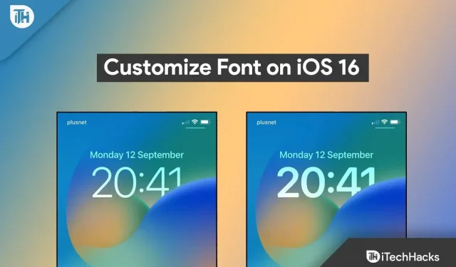 Comment modifier et personnaliser la taille et le style de la police sur iOS 16