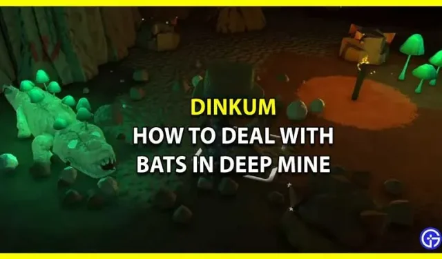 Dinkum: Wie man mit Fledermäusen in einer tiefen Mine umgeht