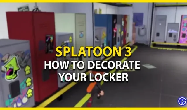Splatoon 3：如何裝飾你的儲物櫃