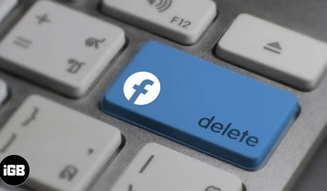 How to Deactivate or Delete Facebook Account on iPhone or PC