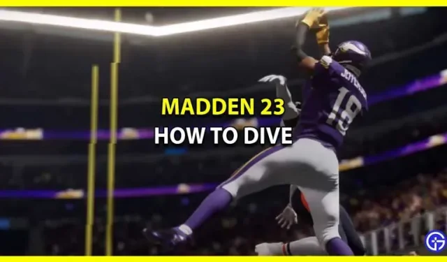 Madden 23: How to dive (management and tips)