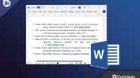 How to make a hanging indent in Microsoft Word