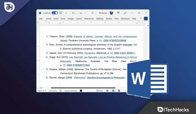 Comment faire un retrait négatif dans Microsoft Word