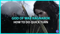 Как сделать быстрый поворот в God Of War Ragnarok