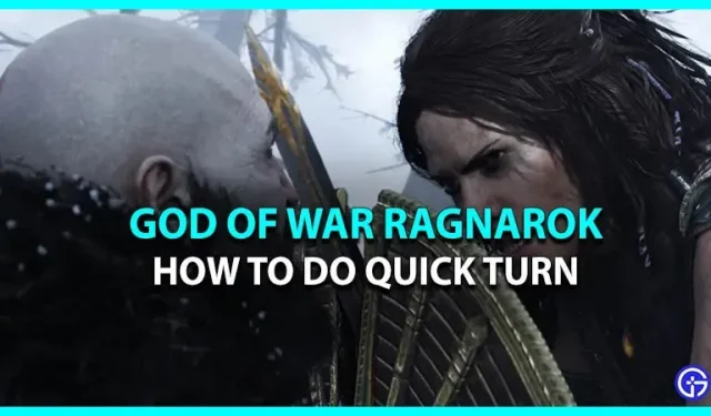 Cómo hacer un giro rápido en God Of War Ragnarok