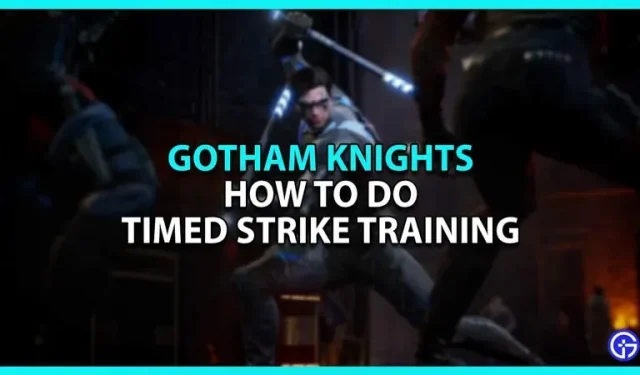 Gotham Knights: how to practice hitting against the clock