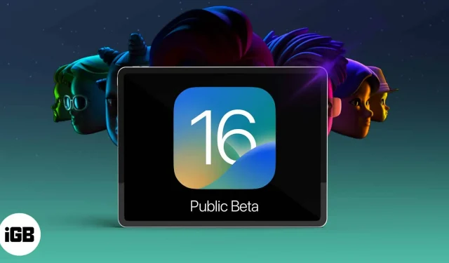 Comment télécharger la version bêta publique d’iPadOS 16.2 sur iPad