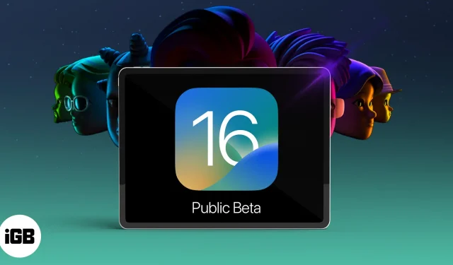 Kā lejupielādēt iPadOS 16 publisko beta versiju iPad