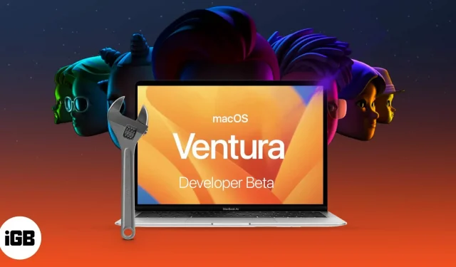 Kuidas alla laadida macOS 13.1 Ventura Developer Beta 2