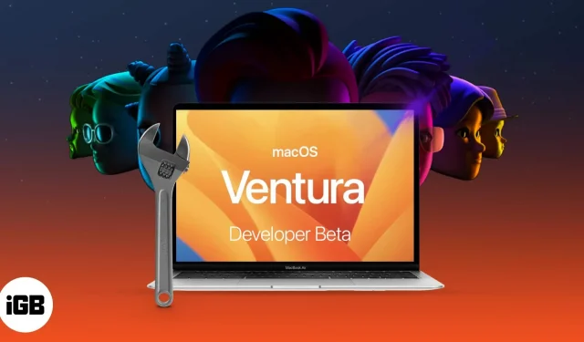 How to download the macOS 13.1 Ventura Developer Beta