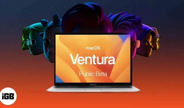 So laden Sie die öffentliche Betaversion von macOS Ventura 13.1 auf den Mac herunter