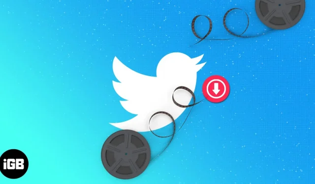 4 manieren om Twitter-video’s te downloaden op iPhone, iPad en Mac