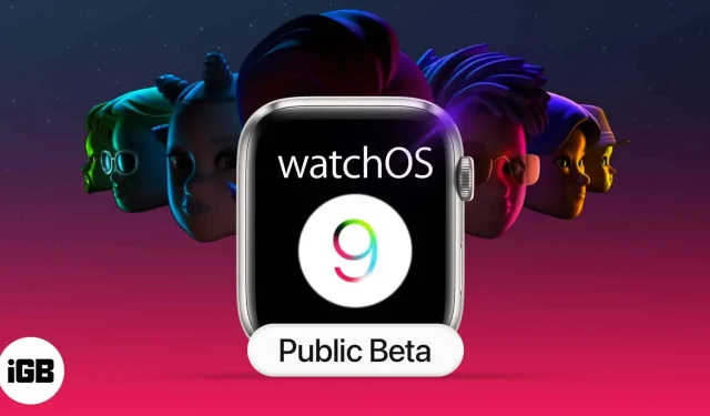 Jak stáhnout watchOS 9.5 Public Beta 2 na Apple Watch