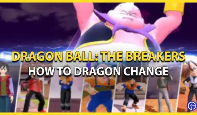 Dragon Ball The Breakers: Cómo cambiar al dragón