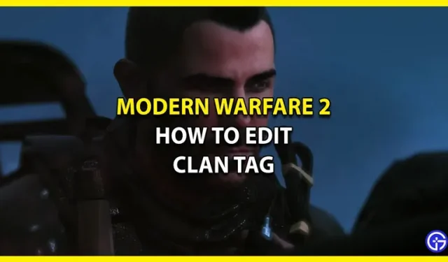 Modern Warfare 2 beeta: kuidas muuta klanni silti