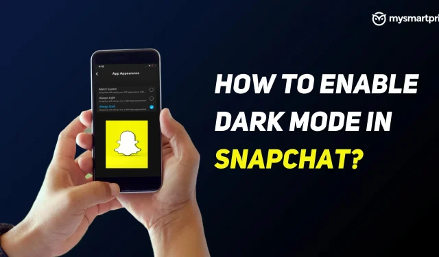 Mode sombre de Snapchat : comment l’activer dans l’application Snapchat pour Android et iOS