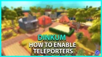 Dinkum: how to enable teleports