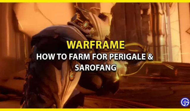 Perigale et Sarofang dans Warframe: comment cultiver des plans et des composants