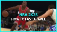 NBA 2K23: Snel reizen in 2K23
