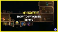 Terraria: Hur man lägger till inventarier i favoriter