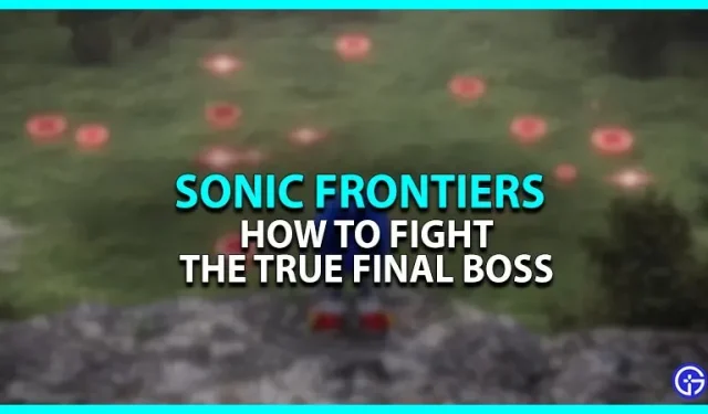 Sonic Frontiers True Final Boss: How to Fight [Guide]