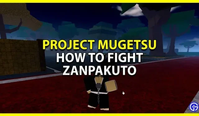 Kaip kovoti su zanpakutō projekte Mugetsu (PM)
