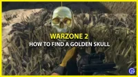 Placeringen av den gyllene skallen i DMZ Warzone 2