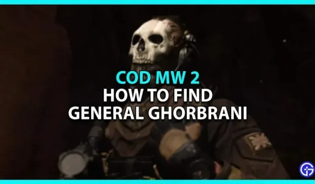 Call Of Duty Modern Warfare 2: come trovare il generale Gorbrani