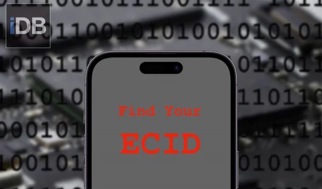 ECID iPhone を見つける方法
