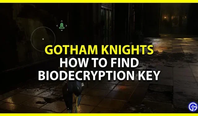 Gotham Knights : Comment trouver la clé de biodécryptage