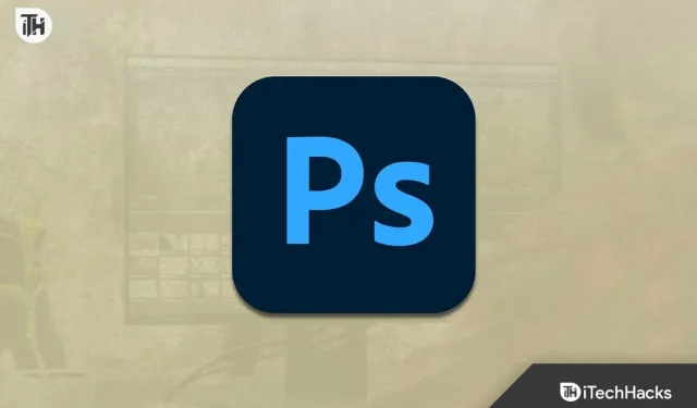 Sådan rettes Adobe Photoshop PS fast ved indlæsning