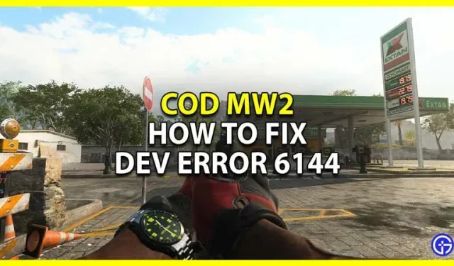 Call Of Duty Modern Warfare 2 Developer Error 6144 Fix