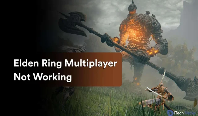 Como corrigir o multijogador Elden Ring não está funcionando
