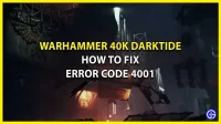 Warhammer 40K Darktide Error Code 4001 – “Group Hub Hot Join Error” (Fix)