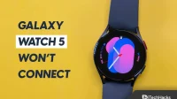 How to fix Galaxy Watch 5 not connecting to WiFi network