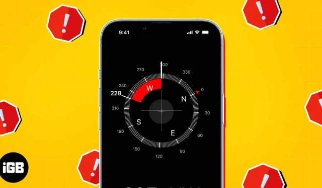 Compass on an iPhone not working? There are 11 ways to solve it!