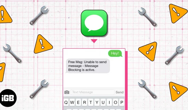 11 façons de corriger l’erreur « Message Blocking Active » sur iPhone