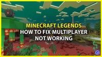 So beheben Sie, dass der Mehrspielermodus von Minecraft Legends nicht funktioniert