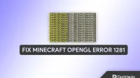 Как исправить ошибку Minecraft OpenGL 1281