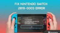 How to Fix Nintendo Switch Error 2819-0003