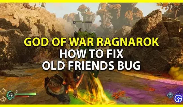 Yggdrasil Tree Stuck Fix in GoW Ragnarok Old Friends (PS4 en PS5)