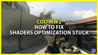 Call of Duty Modern Warfare 2 shader optimalisatie bevriezing fix