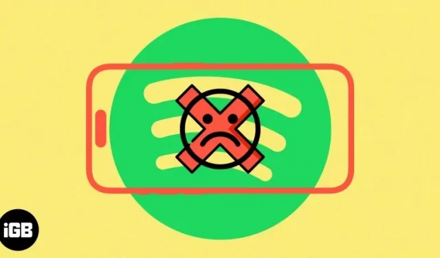 Spotify werkt niet op iPhone? 13 manieren om het te repareren!