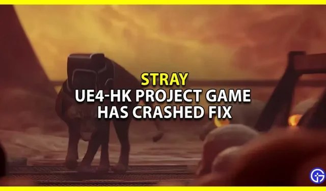 (Correção) Crash do jogo Project Stray UE4-HK