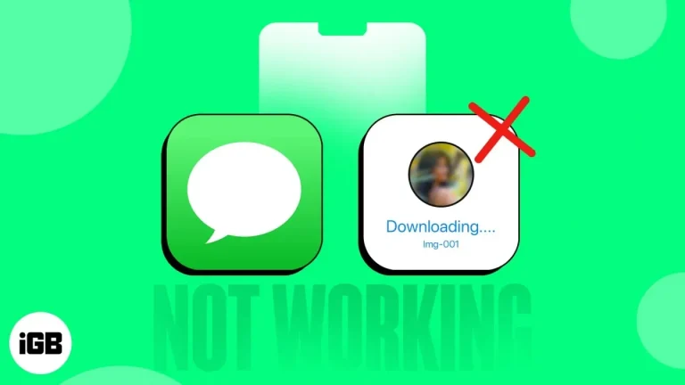 5 Ways to Fix Click to Download Not Working in iMessage (iOS 16) 