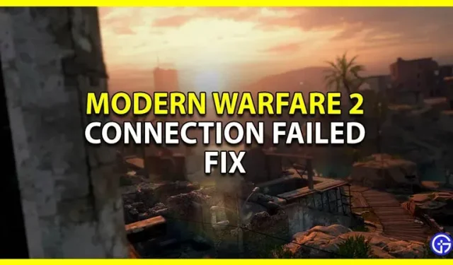 Połączenie Beta Modern Warfare 2 nie powiodło się. Poprawka Puget Altus